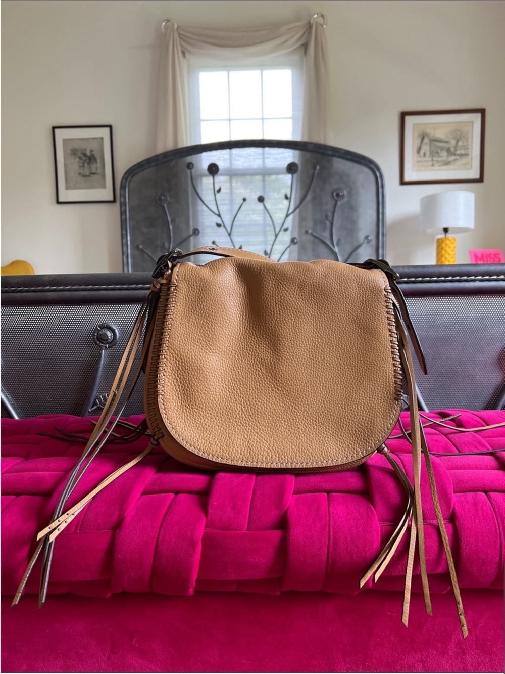 Coach 1941 Fringed Saddle Messenger bag - Picture 2 of 16